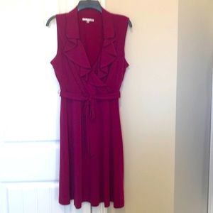 Work or evening out knee length fuchsia pink.